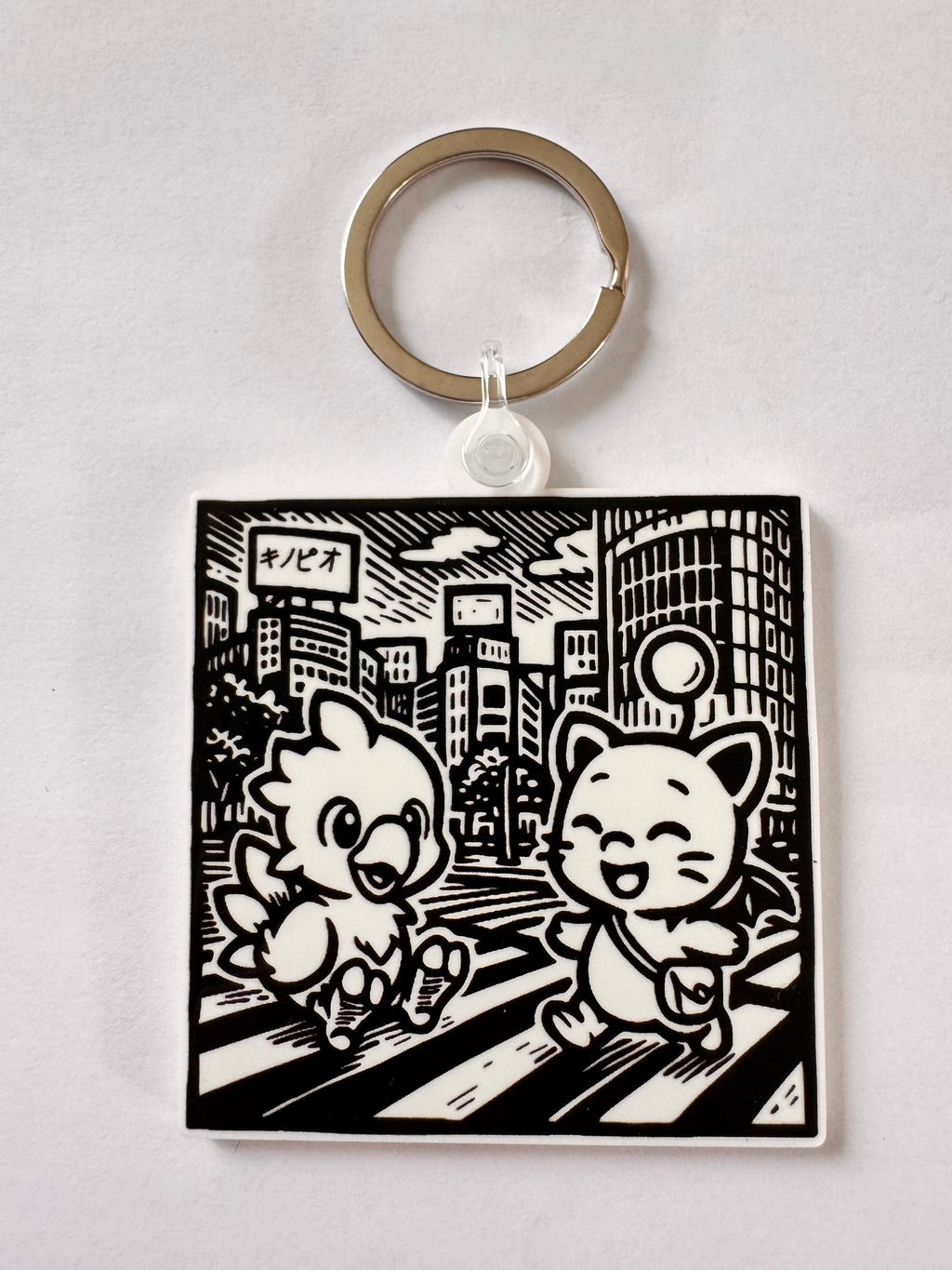 Tokyo Explorers keychain