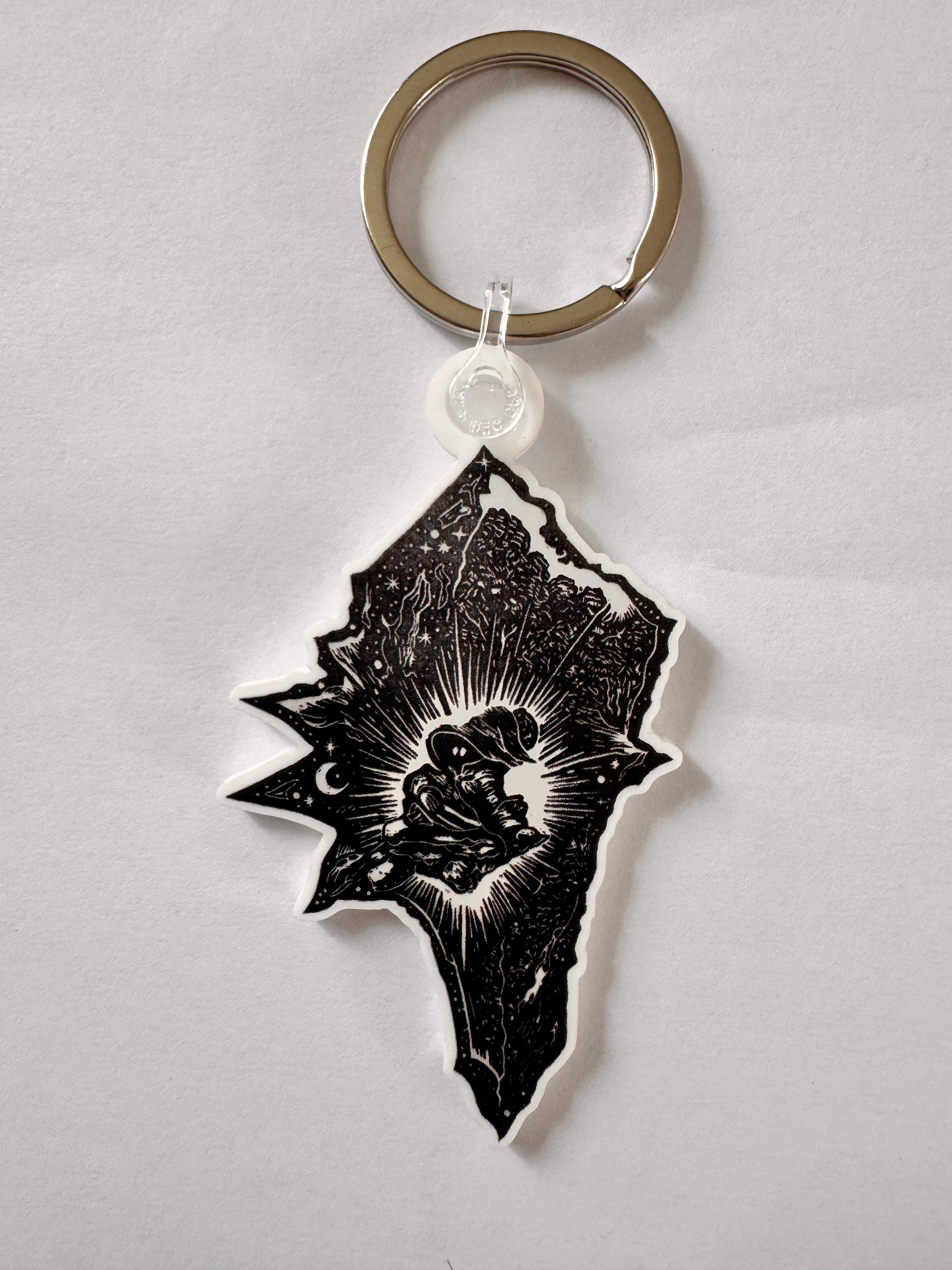 Crystal Mage keychain