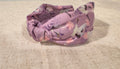 Japanese Crane Purple Twist Headband